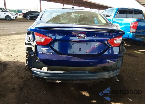 2016 Ford Fusion Se from USA, damaged, VIN 3FA6P0H77GR311660